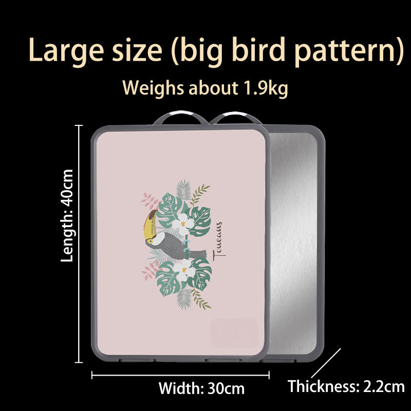 เขียง304แนวตั้งขนาดใหญ่ (ลายนกใหญ่)