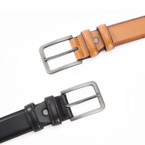 Cinturón de cuero Hombre Pin Zinc Ally Hebilla Cinturón Western PU Cinturón de cuero 3,6 cm - Product Image 3