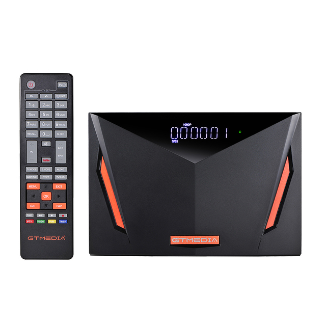 GTmedia V8 UHD 4k TV Satellite Receiver DVB-S2 Built-in Wifi Support H.265 DVB-S/S2/S2X+T/T2/Cable/ATSC-C/ISDBT