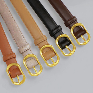 เข็มขัดหนังสไตล์ลำลองของผู้หญิงพร้อมหัวเข็มขัดอัลลอยอัตโนมัติดีไซน์ทันสมัยสำหรับใช้ในชีวิตประจำวัน - Product Image 3