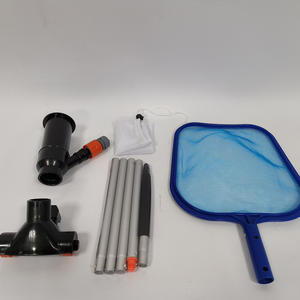 Nettoyeur Tête d'aspiration <span class=keywords><strong>Jet</strong></span> <span class=keywords><strong>Vac</strong></span> Kit W/ 5 Section Pole de 48 "/120cm et Standard Leaf Skimmer - Product Image 1