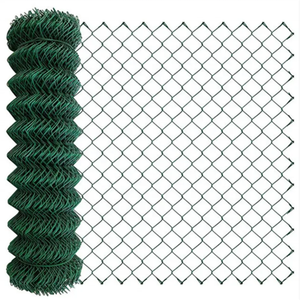 8ft Anti-Corrosion Galvanized Cyclone Football Playground <strong>Wire</strong> <strong>Mesh</strong> Pvc Coated Diamond <strong>Wire</strong> Chain Link <strong>Wire</strong> Fencing - Product Image 1