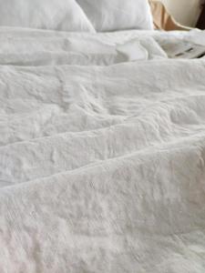 100 tela de <span class=keywords><strong>lino</strong></span> reina rey tamaño sábanas ropa de cama de Hotel funda Nórdica - Product Image 6