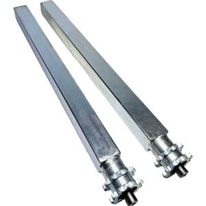 Productie van kartonnen dozen, transportband met vrije rollen, palletoverdracht, aangedreven rollenbaan voor industrieel gebruik - Product Image 1