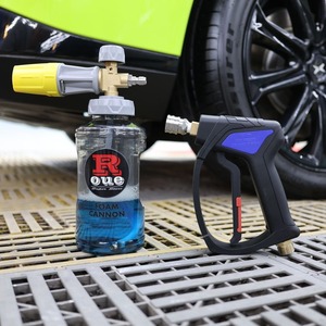 Sulai <b>Machinery</b> All Copper Foam Sprayer 1000Ml High Pressure <b>Car</b> Wash Gun Manual Operation Gray - Product Image 2
