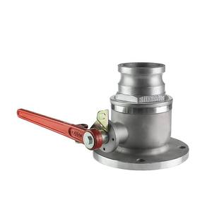 Válvula de Bola de Brida de Aleación de Aluminio de 3 Pulgadas/DN80, Accionamiento Manual para Descarga de Tanques de Petróleo y Accesorios para Gasolineras - Product Image 3