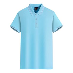 100% 순면 자수 남성용 무지 티셔츠 맞춤 로고 폴로 셔츠 골프 유니폼 폴로 셔츠 - Product Image 5
