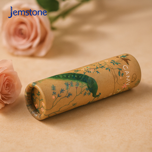 Bouteilles cosmétiques recyclées directement de l'usine, taille personnalisée, gaufrage à la feuille d'or, impression de logo personnalisé, tube en papier UV - Product Image 5