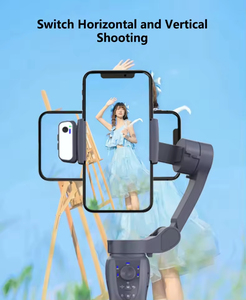 Estabilizador de Gimbal Inteligente con IA, Seguimiento de 360°, Disparo por Gestos, Movimiento Ajustable para Transmisión en Vivo con Teléfono Móvil - Product Image 5