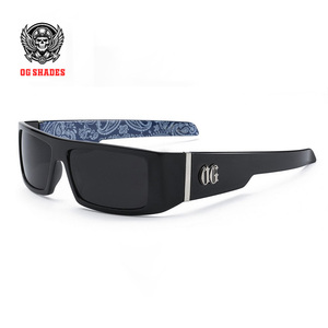 <span class=keywords><strong>แว่น</strong></span>กันแดดทรงสี่เหลี่ยมสไตล์ OG รุ่น 2026 ล็อคส์ สไตล์ ชิคาโน ฮาร์ดคอร์ แก๊งก้า สไตล์กันแดดป้องกันรังสียูวี 400 ปี 2026 - Product Image 5