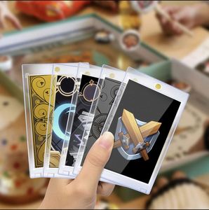 Strong Magnetic Card <b>Protector</b> Hard Plastic Transparent Portable 2.87x4.33 Inch Protective Cover Clip King Star Game Collection - Product Image 4