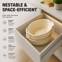 Beheersbare wasmand voor producten, grote capaciteit, multifunctioneel gebruik, keukengadget