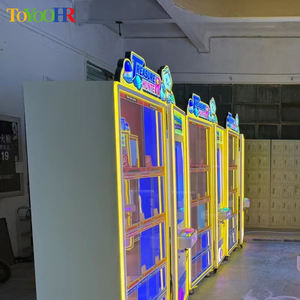 Munt Prijs Cadeau Sleutelhanger Automaat Clip Klem Prijs Cadeau Spel Automatische Clip Game Machine Met Prijs Locker - Product Image 5