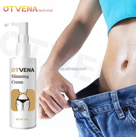 Sérum amincissant corporel biologique en gros personnalisé OTVENA, crème amincissante chaude pour estomper les vergetures