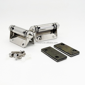 Cerniera per Cancello in Vetro Senza Telaio in Acciaio Inox Moderno DETECH, Cerniera <span class=keywords><strong>a</strong></span> Molla Autochiudente Vetro-Vetro per Recinzioni di Piscine - Product Image 6