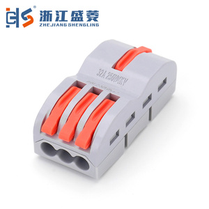 CZLS -223 Mini kompakt itme tel konektörü kablosuz hızlı kolu kablo konnektörleri Terminal bloğu 6P bahar tipi endüstriyel kullanım - Product Image 6