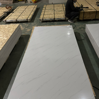 Panneau mural en PVC en marbre UV sans formaldéhyde, écologique, pour la maison