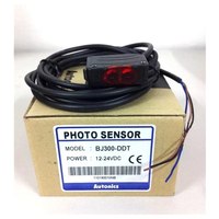 Sensor Fotoeléctrico Autonics BJ300-DDT, Reflexión Difusa, Distancia de Detección de 300 mm, 12-24 VCC, NPN, Venta al por Mayor de Fábrica