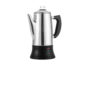 Cafetera Francesa Programable de Alta Calidad, Aislada, con Diseño a Cuadros Italiano Clásico, de Acero Inoxidable, para Hotel y Hogar - Product Image 4