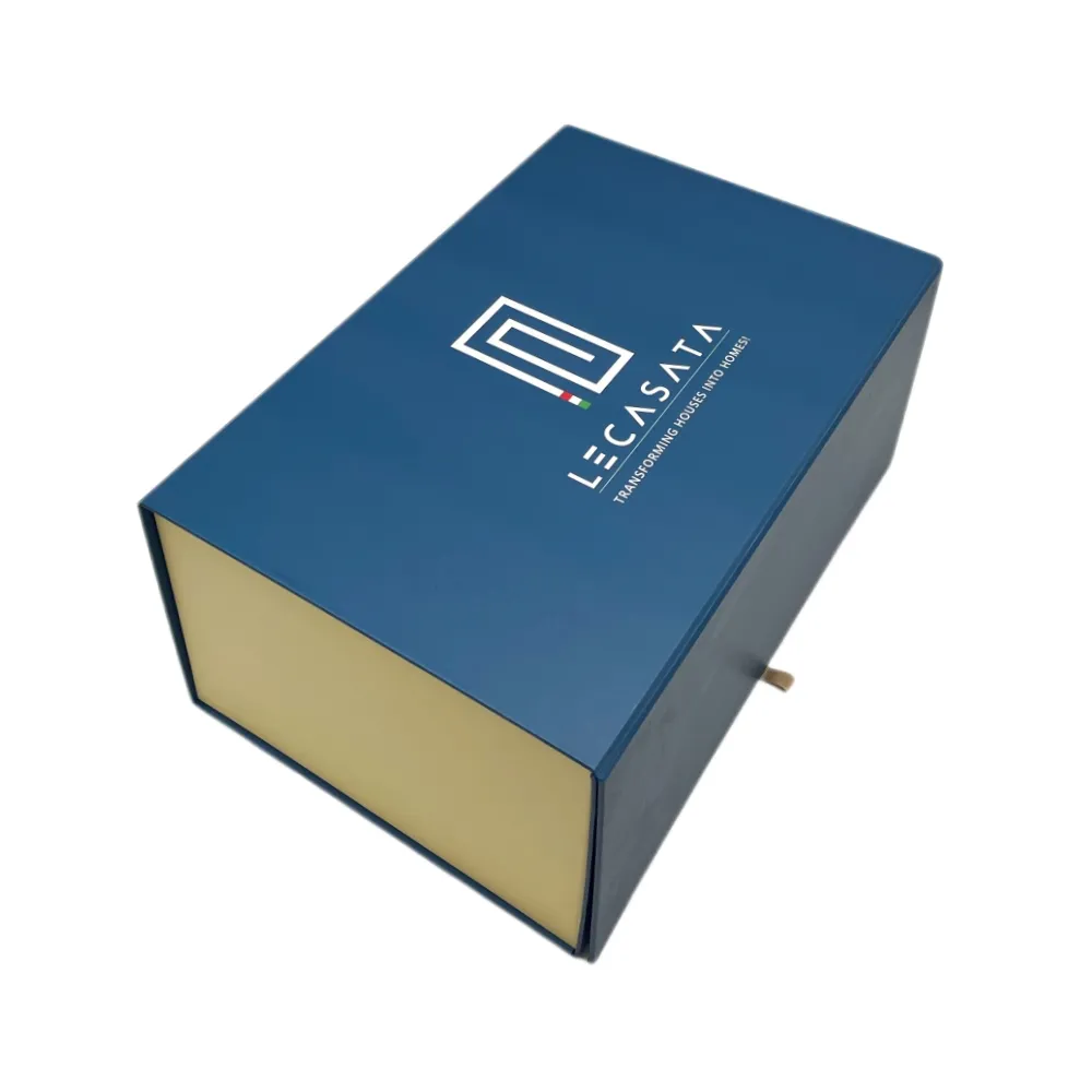 Customization brand abbigliamento di lusso rigida a forma di libro falso magnetico UV Spotting regalo scatola pieghevole con inserto in schiuma
