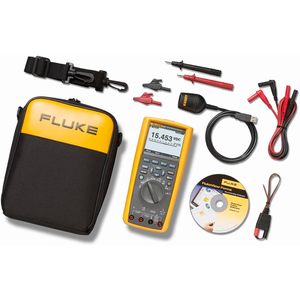   Kit Combinado de Multímetro 289 con Software View Forms, 1000 V CC, 60 A CC, Amarillo - Product Image 1