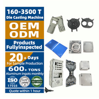 Boîtier électronique en aluminium moulé sous pression KINGMETAL ADC12, étanche, pour extérieur, service OEM, certifié CE