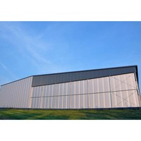 Chine Bonne qualité Structure en acier Chèvre Hangar Maison d'élevage de chèvres préfabriquée Conception à vendre