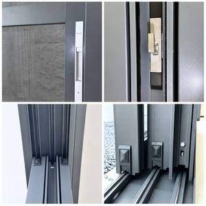 Deezon Australia Modern Aluminum Internal Sliding Door Three Track Room Divider Partition Doors for Houses - Product Image 3