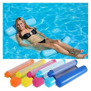 Hamac flottant gonflable pliable tendance avec dossier, chaise longue flottante pour piscine et mer, pour adultes, hommes et femmes - Product Image 3