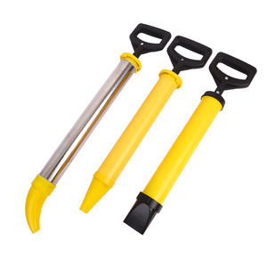 Pistola de calafateo de cemento de plástico y acero inoxidable de 135x640 mm para aplicación de sellador en juntas de puertas y ventanas - Product Image 3