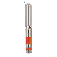 Pompe submersible centrifuge multi-étages électrique MEUDY 4ST(M) pour puits profond, 5 CV, basse pression, profondeur d'immersion maximale 150 m, câble 15 m