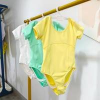 Justaucorps de gymnastique pour filles en coton coloré tendance et très vendu, justaucorps de ballet
