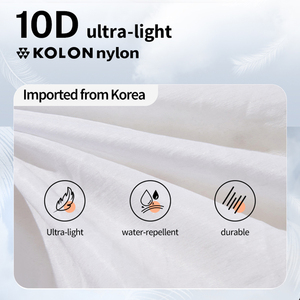 Mobi Garden Cambrian 400G équipement de camping en plein air ultraléger sac de couchage en duvet d'oie blanc Style momie 0 ° C évalué avec tissu <span class=keywords><strong>Kolon</strong></span> - Product Image 6