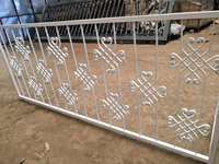 Balustres forgés de pièces de décoration de fer forgé de main courante