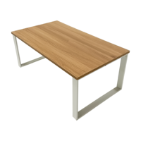 Table de conférence de bureau commerciale ergonomique, moderne, écologique, durable, réglable, extensible, modulaire, 10 places