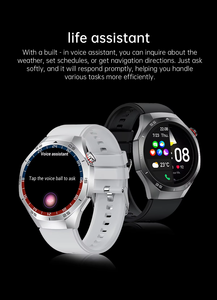 Reloj Inteligente IP68 de 1.53 Pulgadas HW95, Reloj Deportivo para Hombre, ECG, PPG, Monitor de Actividad Física, Frecuencia Cardíaca, Pulsera Inteligente Redonda, Resistente al Agua - Product Image 4