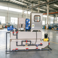 Système de traitement de l'eau à l'ozone par filtration, contrôlé par PLC automatique, 3kW 380V 5000L/heure, avec membrane, filtre à sable, cuve sous pression, moteur et boîte de vitesses