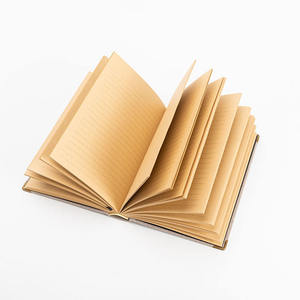 พิมพ์สมุดบันทึกปกแข็งกระดาษคราฟท์ พร้อมปั๊มร้อนและปกผ้าลินิน - Product Image 6