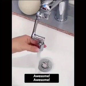 1080 Rotatif Robinet Extender Aérateur 1080 Degrés Pivotant Cuisine Bassin Robinet Pour Lavabo <span class=keywords><strong>De</strong></span> <span class=keywords><strong>Salle</strong></span> <span class=keywords><strong>De</strong></span> Bains - Product Image 5