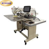 Machine à coudre automatique pour cuir, modèle 3020, à commande numérique, avec fonction de glissement latéral et de conception de logo à petite ouverture