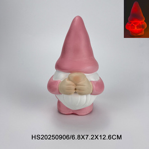 Venta al por mayor de resina creativa Gnomo <span class=keywords><strong>enano</strong></span> estatua estatuilla Gnomo <span class=keywords><strong>enano</strong></span> LED luz nocturna lámpara de escritorio - Product Image 6