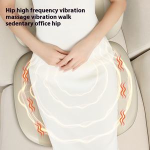 Bantal pijat Shiatsu pemanas dengan fitur getaran penopang punggung untuk pinggang leher untuk penggunaan rumah atau mobil - Product Image 4