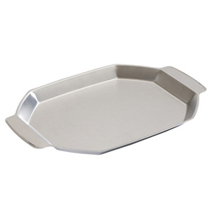 304 Stainless Steel Octagonal <b>BBQ</b> <b>Tray</b> Grilled Fish Hot Pot Vegetable Skewer <b>Tray</b> Heat Resistant Shallow Dish - Product Image 3