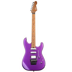 Guitarra Eléctrica con Cuerpo de Aliso Sólido, Mástil de Arce Flameado Tostado, Trémolo Floyd Rose, 22 Trastes Jumbo de Acero Inoxidable - Product Image 4