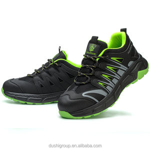 Anpassbare Großhandels-Sicherheitsschuhe mit Durchtrittschutz und Zehenschutz, grün, modisch, leicht, bequem, Sportschuhe - Product Image 6