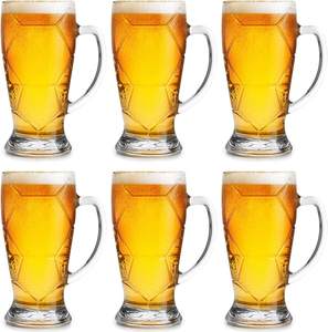 Vaso de Cerveza con Forma de Balón de Fútbol Antiguo al por Mayor, Cristalería para Fiestas, Vaso para Agua - Product Image 1