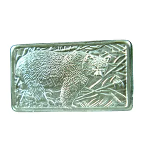 Silver Coin Customization 2.5Gram Silver Bear Bar Silver Coin Set