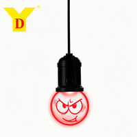 Lampe d'ambiance créative YD Factory à suspendre pour voiture, veilleuse décorative LED rechargeable par USB, 7 couleurs à effet respirant