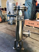Boîtier de filtre à manches en acier inoxydable pour machine de filtration industrielle haut de gamme