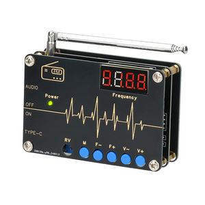 Kit de production électronique de <span class=keywords><strong>radio</strong></span> FM numérique à fréquence complète, ensemble de soudage DIY avec interface Type C, 87-108 MHz, DC 5V RDA5807M - Product Image 6